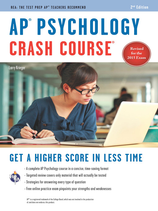 Title details for AP Psychology Crash Course Book + Online by Larry Krieger - Wait list